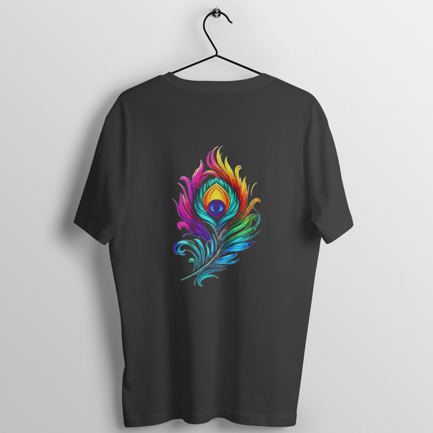 Men's Feather printed T-shirt