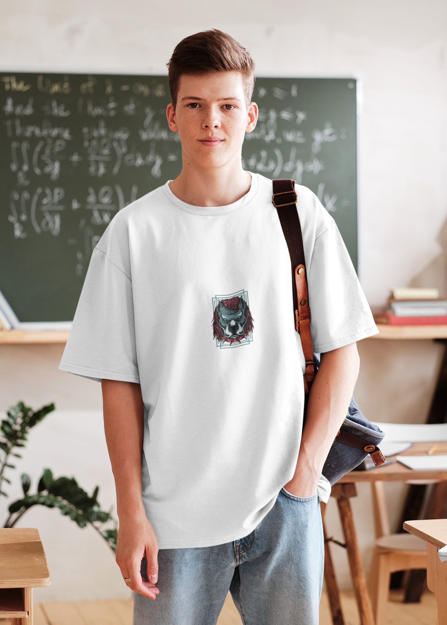 Men's Oversized Printed T-shirt