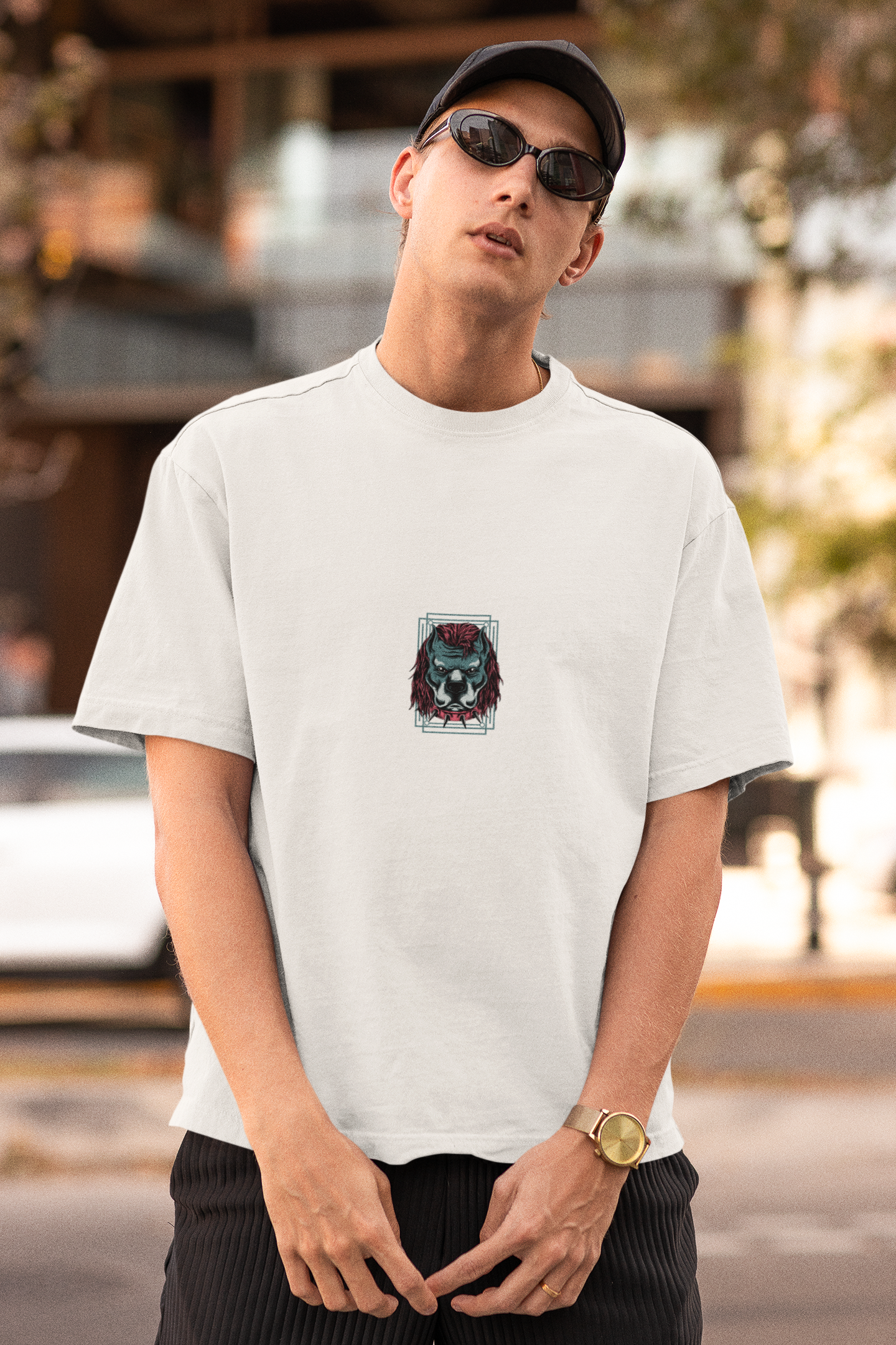 Men's Oversized Printed T-shirt